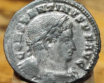 Constantine the Great Roman Coin With Sun God Reverse, 4th Century ...