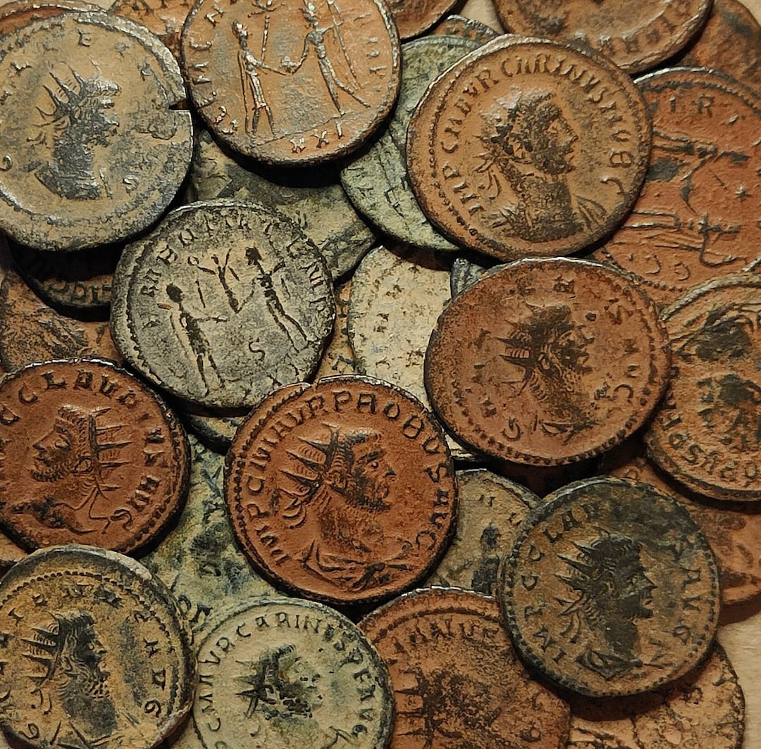 ローマコイン アントニニアヌス青銅貨 TKC076 ヌメリアヌスのアントニ