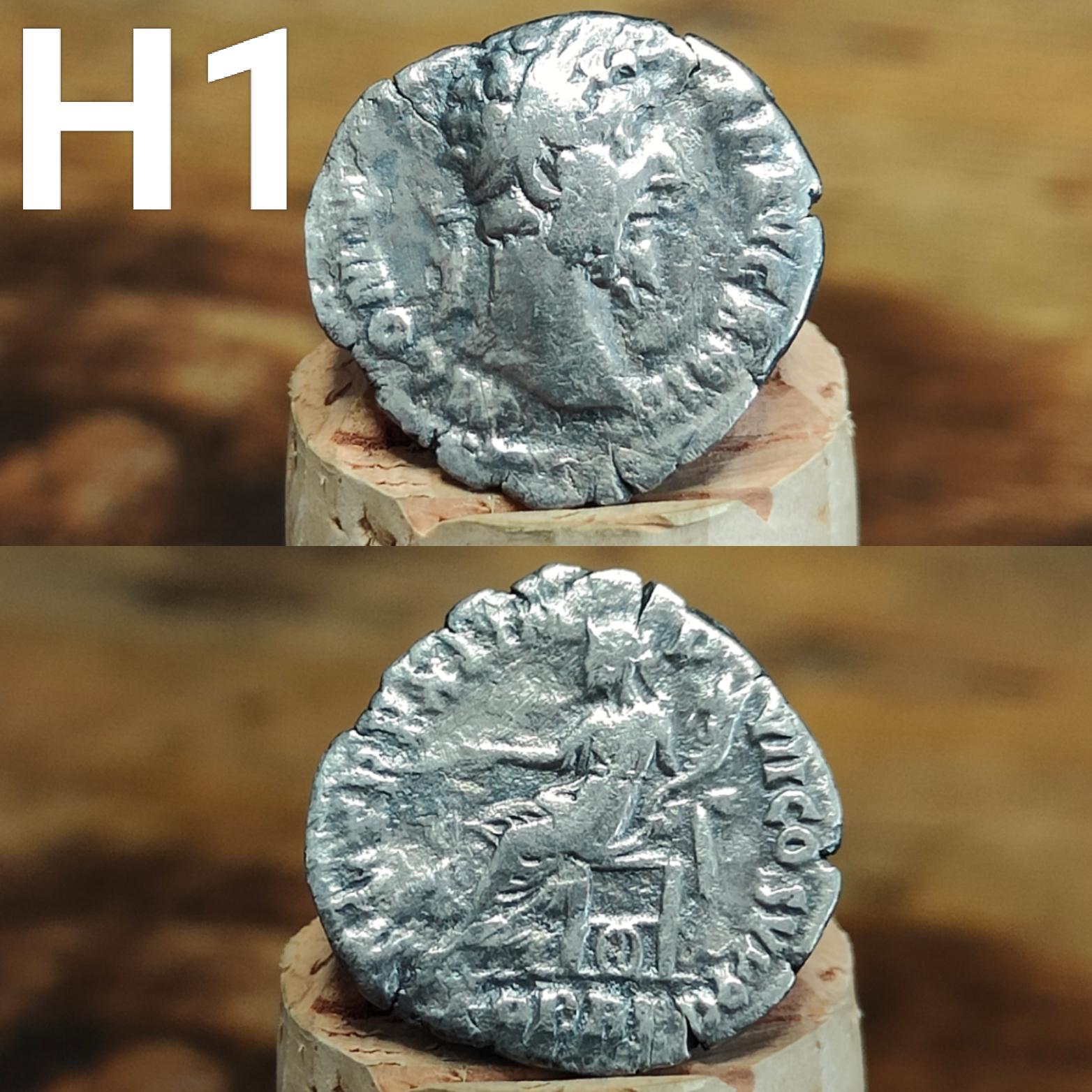 Genuine Roman Silver Denarii From the 2nd Century, Ancient Coins