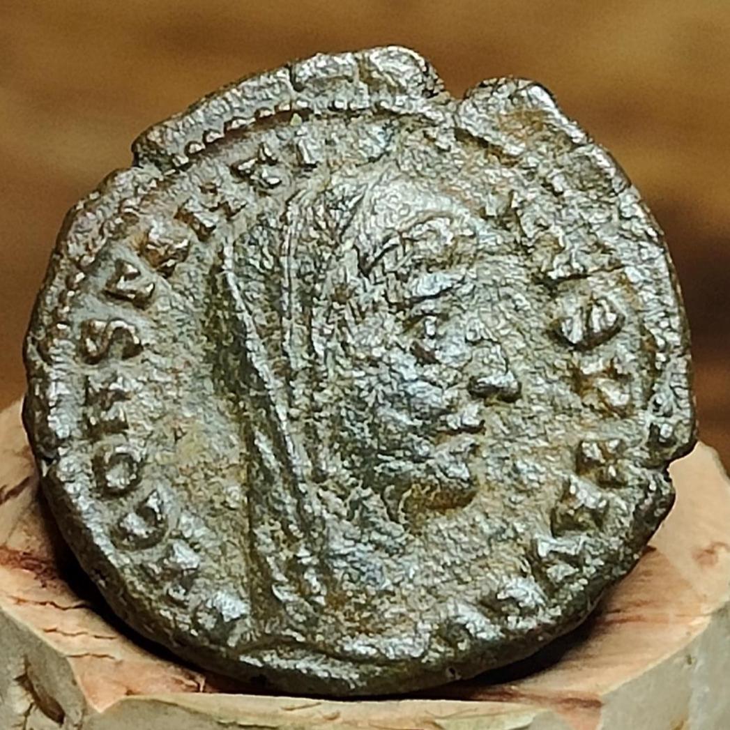 Divus Constantine Roman Coin With Chariot Reverse, Ancient Nummus - Etsy
