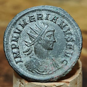 Numerian Roman Antoninianus, ancient double denarius coin