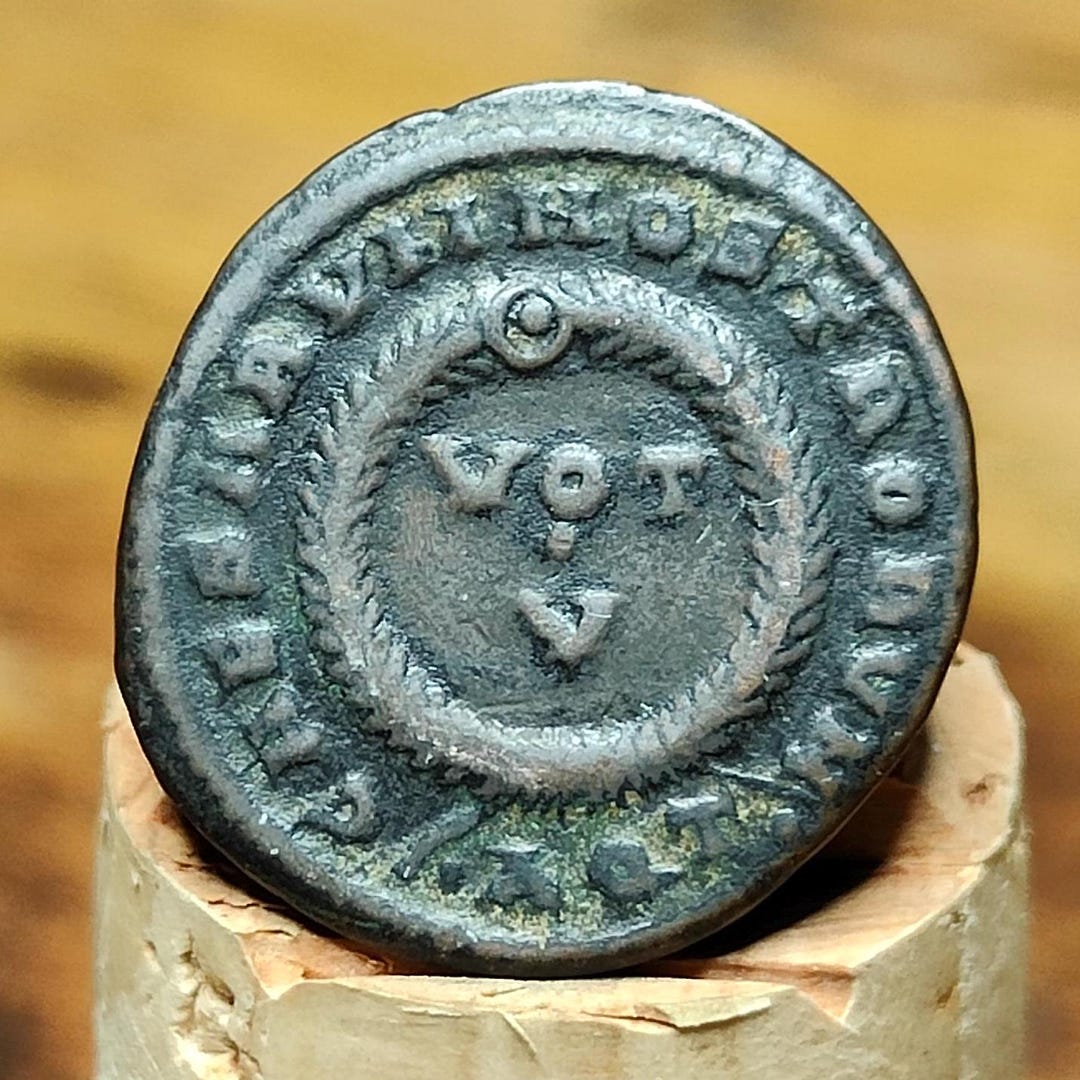 Constantine II Coin With Votive Reverse, High Grade Ancient Roman ...