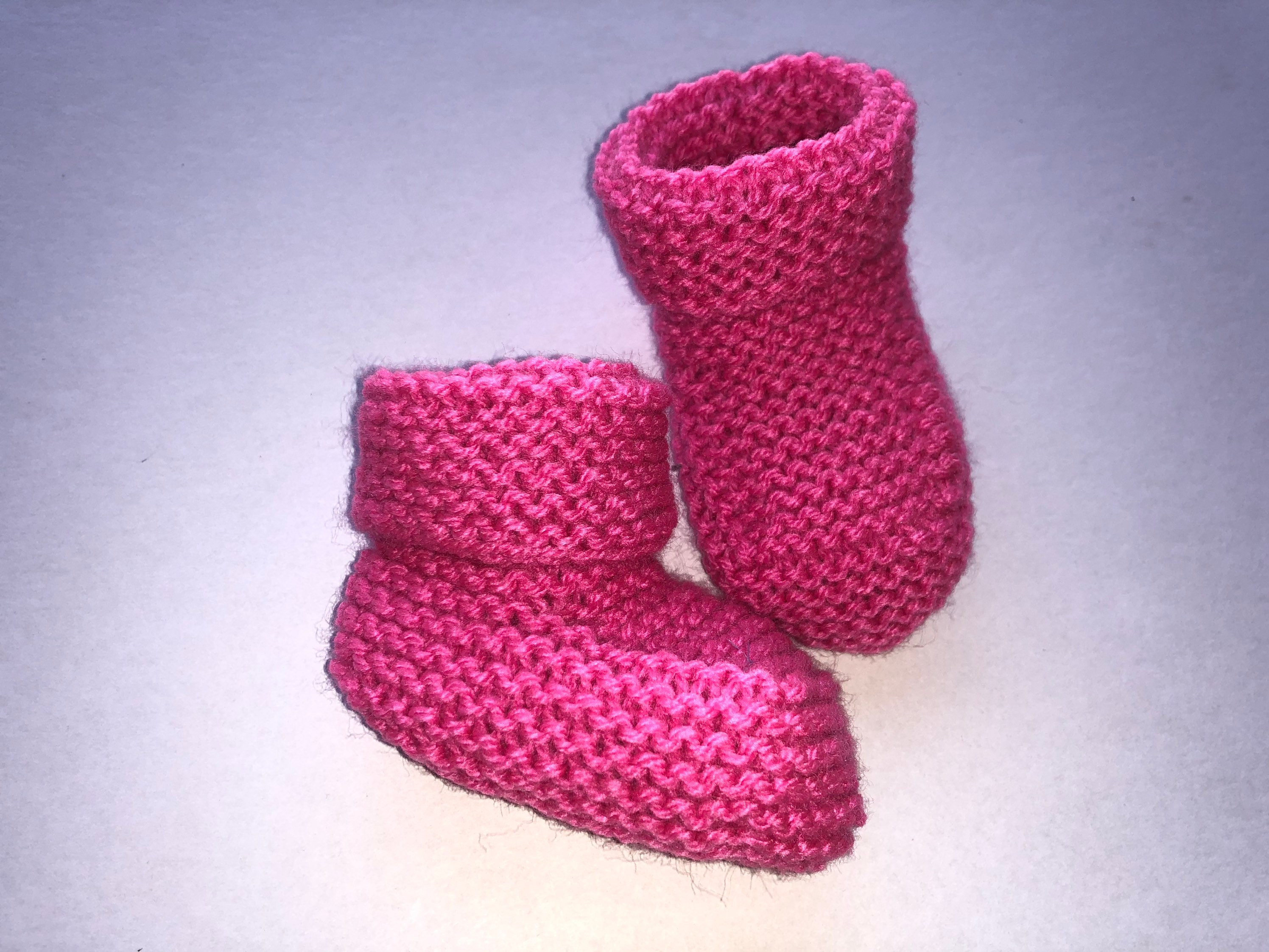 New born baby shoes pink and blue | Etsy