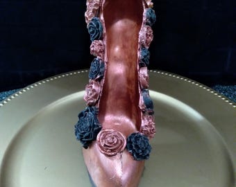 Zapato comestible de chocolate grande