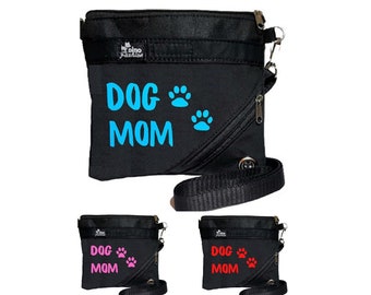 Sac à Main Bandoulière Fait Main - Motif Pointeur Allemand (chien) - Coton Bleu, Fermeture Aimantée