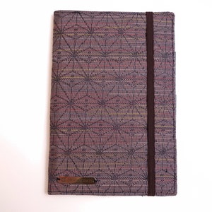 Kimono Passport Holder, Passport Case, Multi-Purpose Card Case, Traveler Gifts, Japanese Fabric, Dark Gray