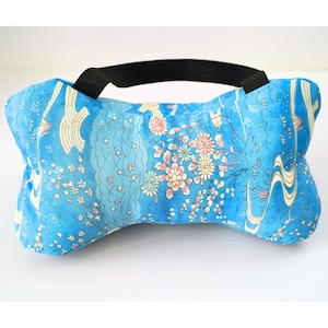 Bone-Shaped Pillow with Elastic Band: For Travel, Neck Pain, Back Support