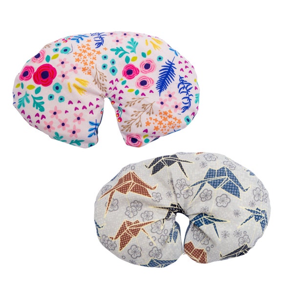 Cold & Warm Compress Eye Mask w/ Washable Cover, Microwavable, Eye Pillow, Migraine, Headache, Stress, Sinus Pressure Pain