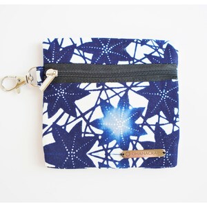 Small Zipper Pouch, Key Holder, Coin Purse, Coin Case, Small Wallet, Lip Balm, Earbuds, Card Holder, Japanese Kimono