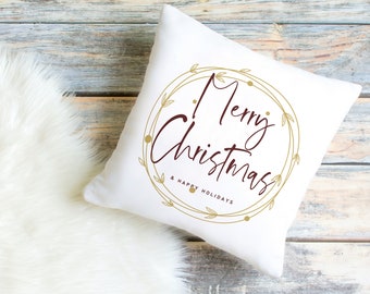 Christmas Decorative Pillows, Throw Pillows, Pillow Cover, Pillow Case, Accent Pillow, Home Decor, Christmas Gift, Stocking Stuffer