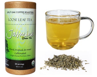 Organic Loose Leaf Jasmine Green Tea