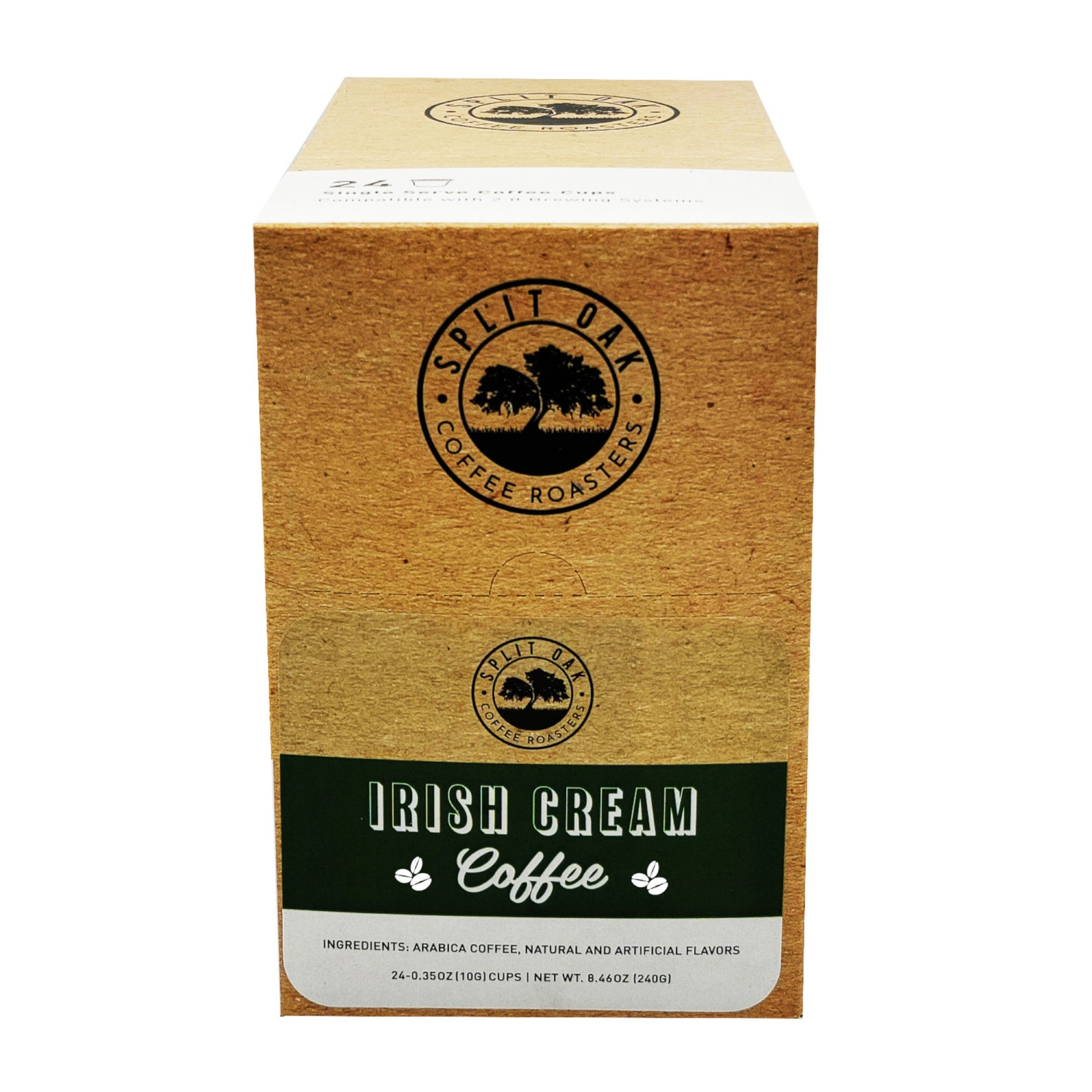 Split Oak Coffee Irish Cream Gourmet Coffee 24 Count Single Etsy