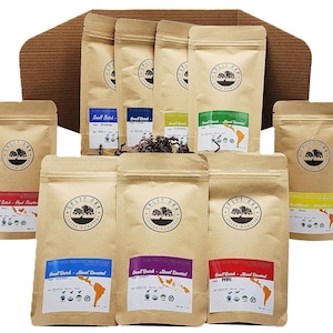 Coffee Gift Box Set 9 assorted coffees-Ships Out SAME DAY!