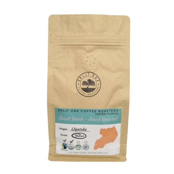 Organic Uganda Whole Bean Coffee - Medium Roast