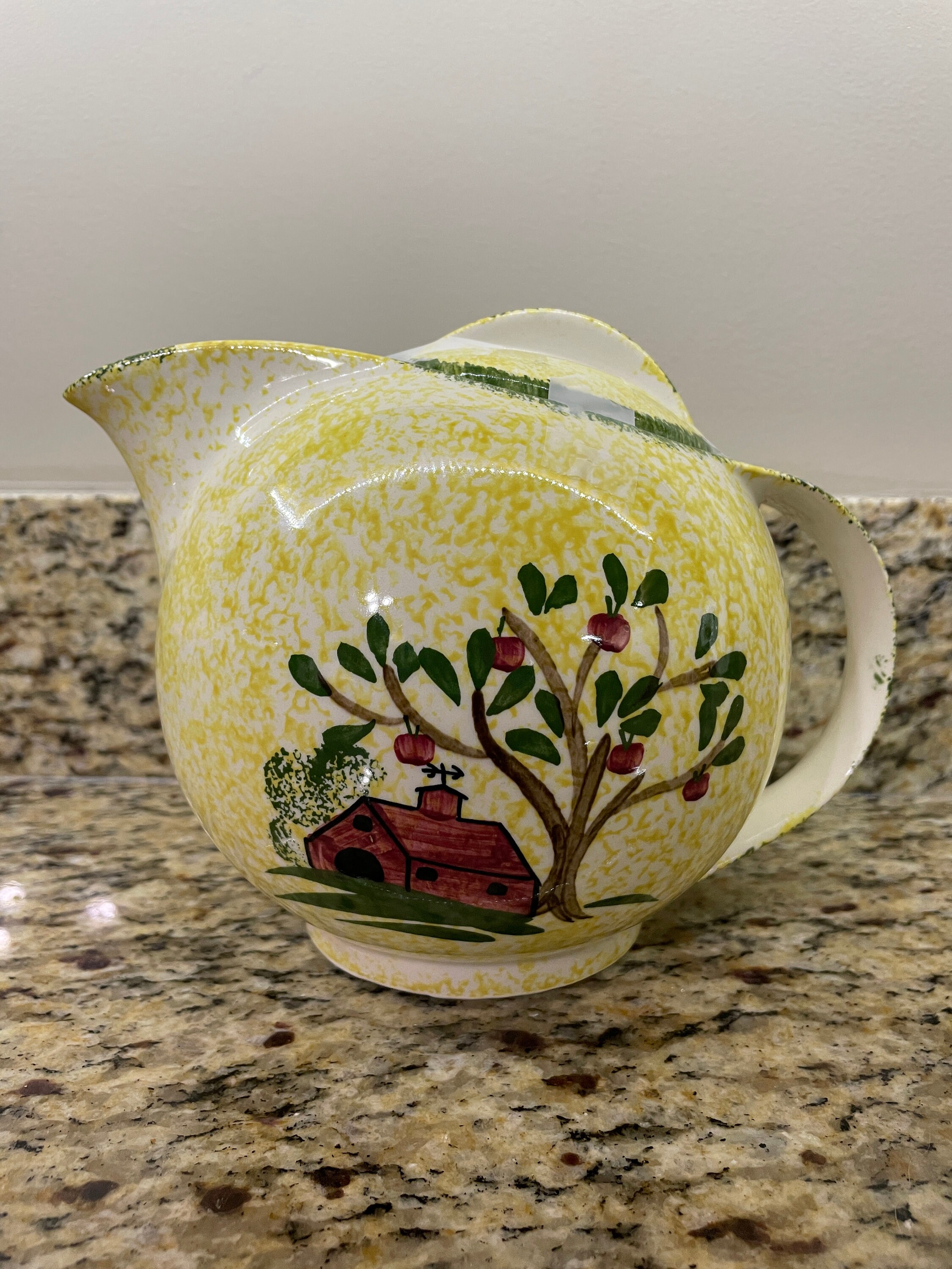 Blue Ridge Pottery Skyline Weathervane Teapot Harder to Find Etsy