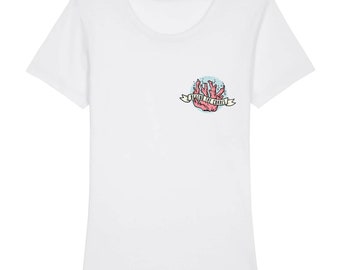 Defend The Corals - Sustainable Organic Vegan T Shirt for Women