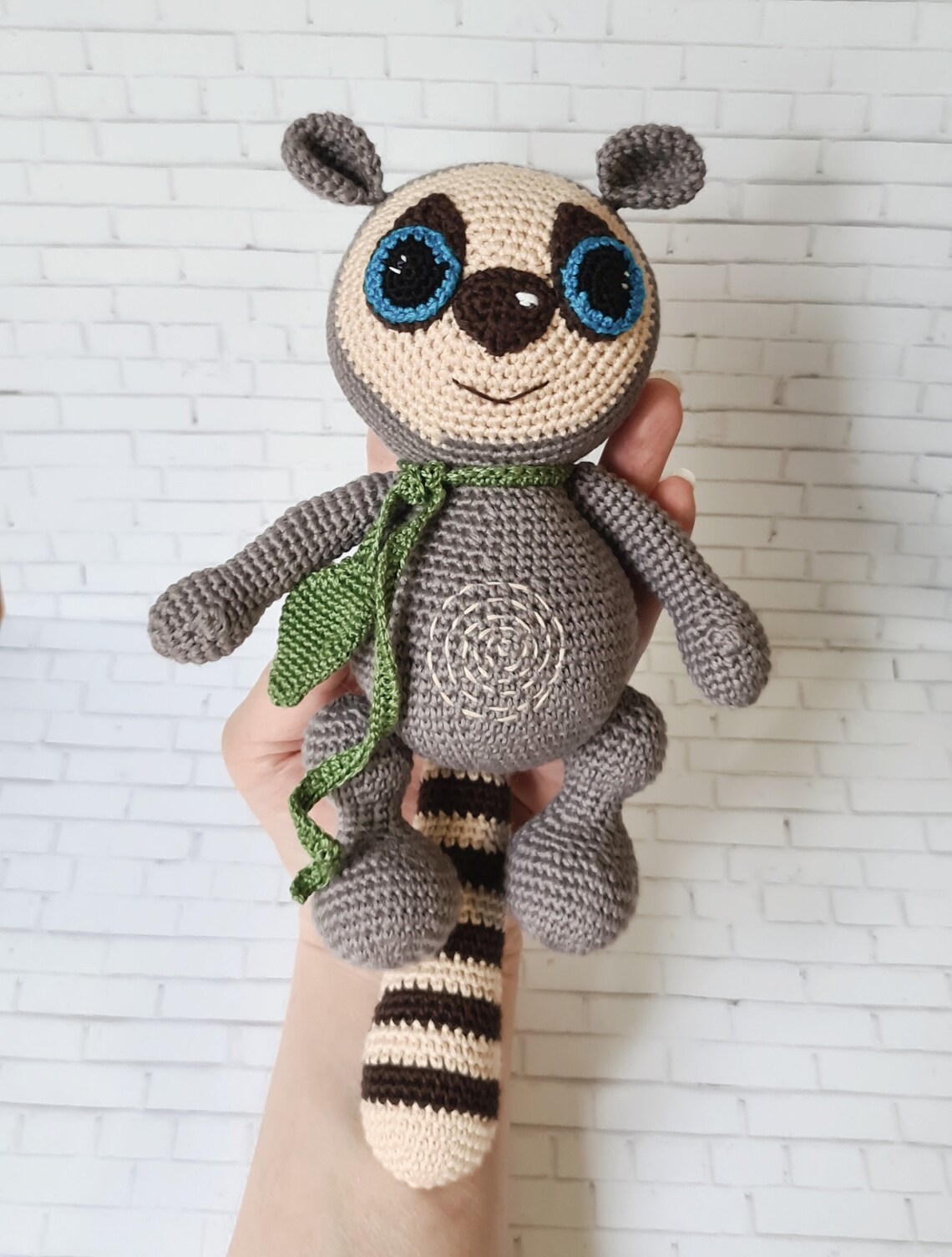 Lemur toy cotton Lemur Safari birthday Lemur stuffed toy Etsy