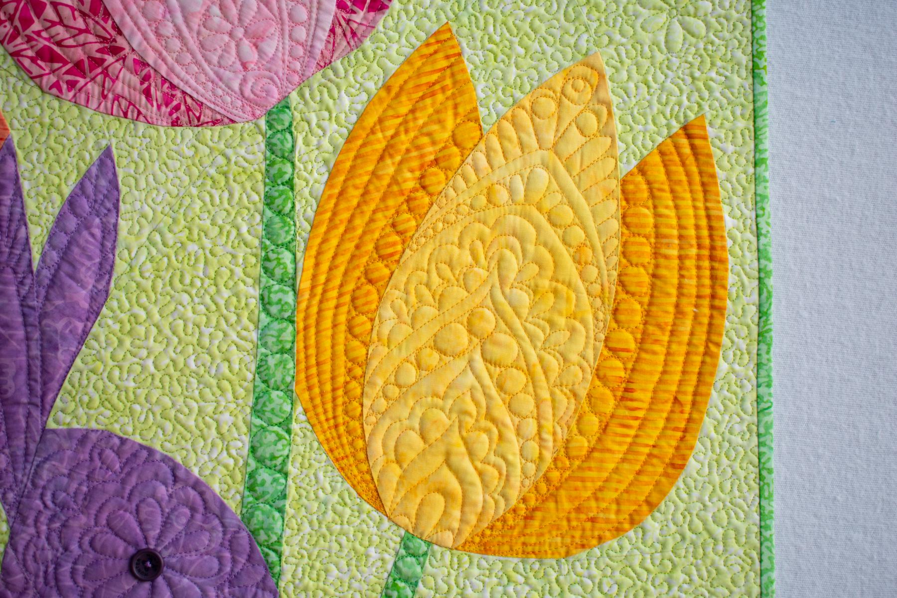 Hop, Jump, Spring - Easter Bunny PDF Quilt Pattern, Curve Piecing ...