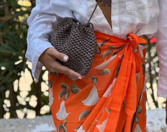 Mini Crochet Crossbody Bag: Handmade Boho Purse Everyday use