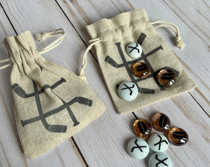 Personalized Hockey Tic Tac Toe Game – Team Gifts
