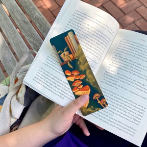 Mushroom Bookmark | Illustrated Bookmark