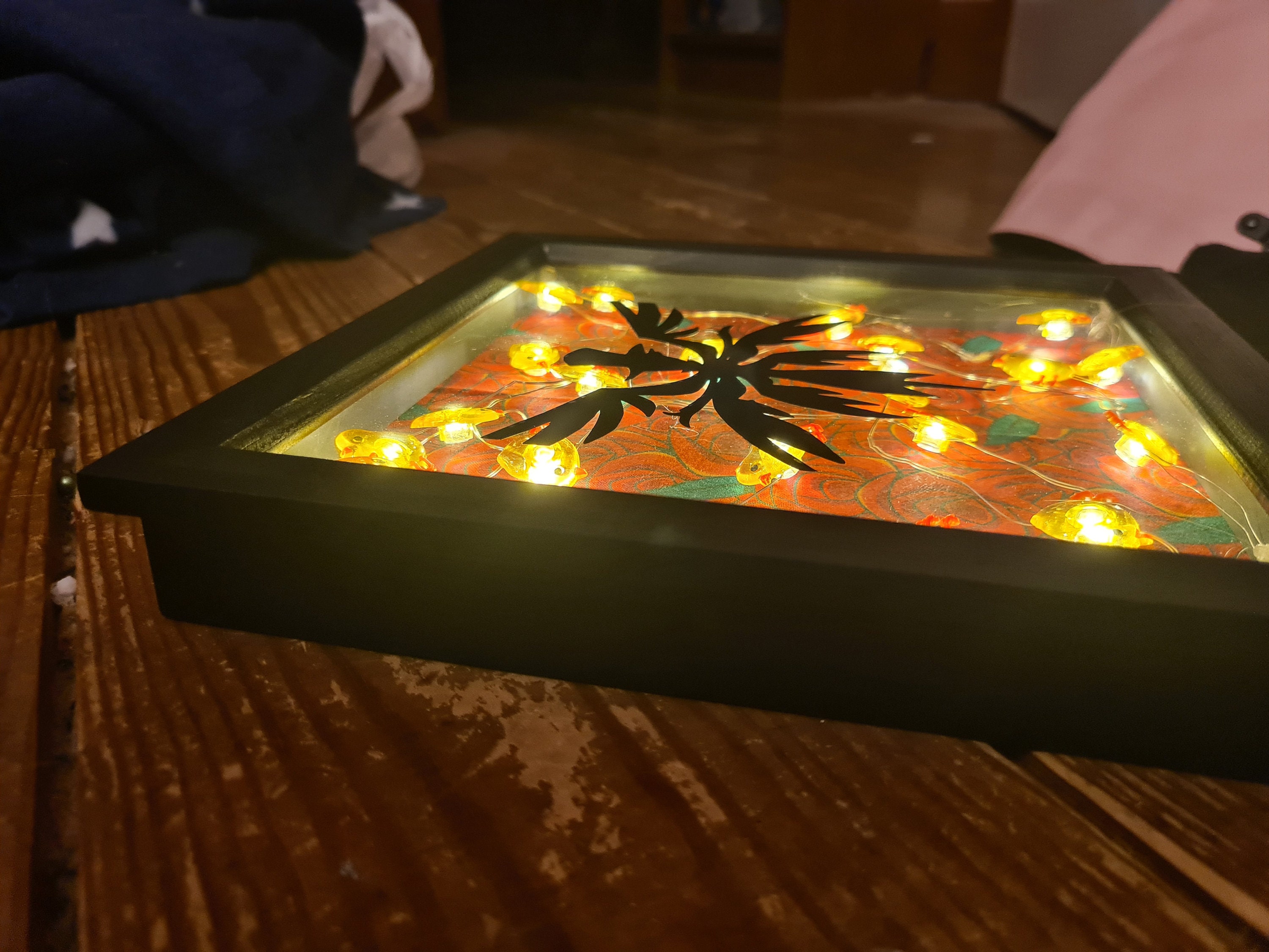 Lucifer Light Box, Hazbin Hotel Light up Frame, Anime Wall Art, Duck