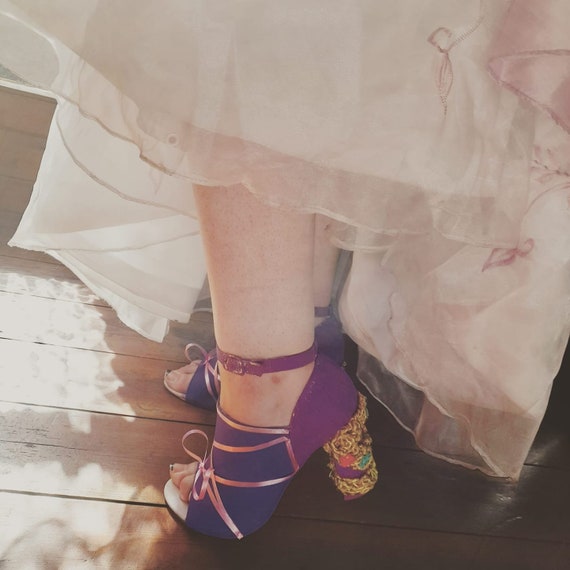 Rapunzel heels hotsell