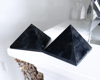 Black Tourmaline Pyramid