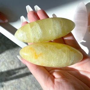 Lemon Calcite Shiva - Energy Boost - Cleansing - Past Release - Yellow Calcite