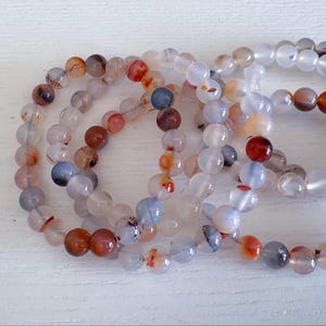 Dendritic Agate 8mm Bracelet