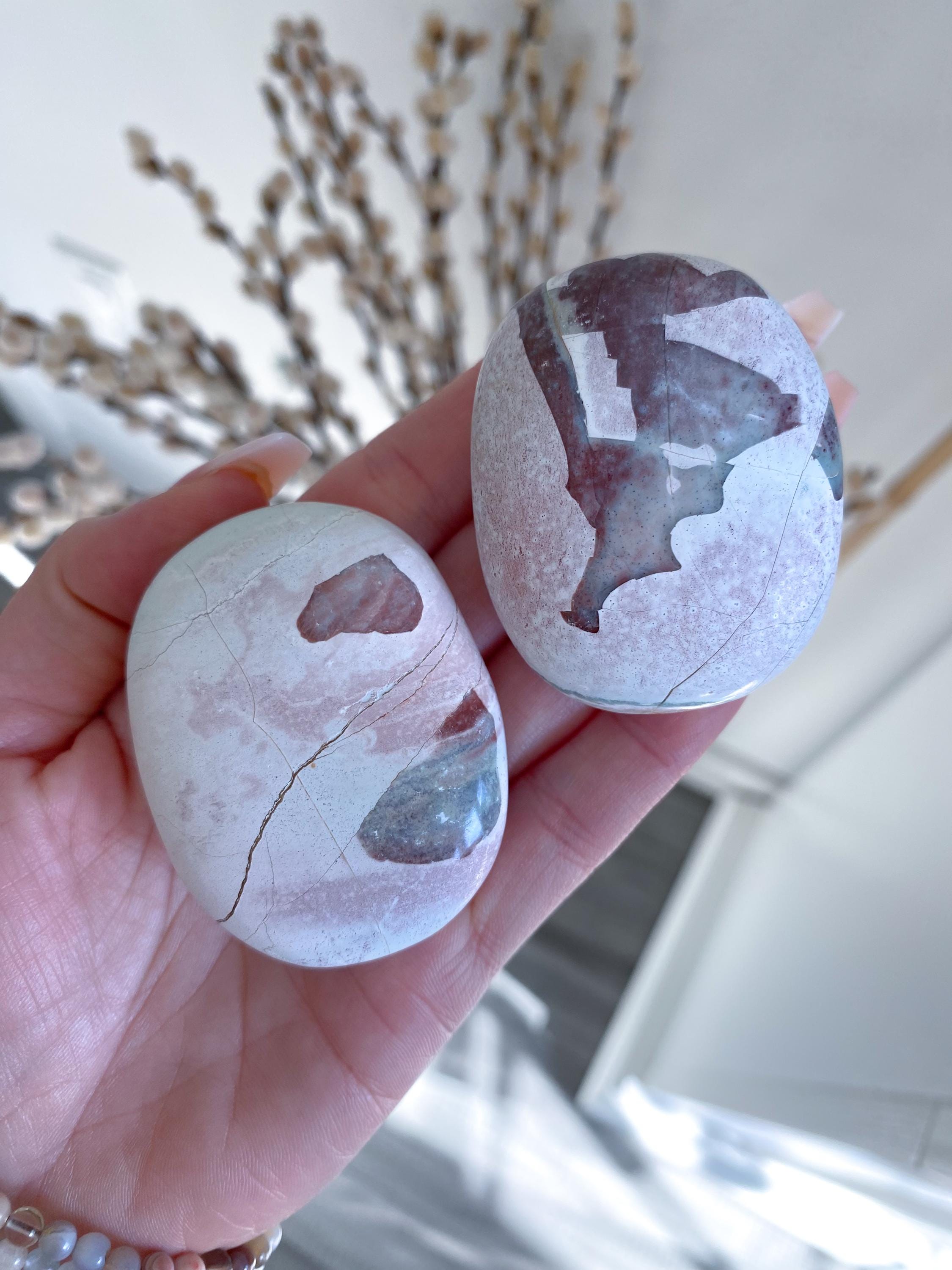 Pink Ocean Jasper - Etsy Pink Ocean Jasper - Etsy