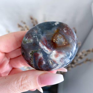 B Quality Ocean Jasper Palm - Get Exact Piece