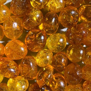 Geld anziehen: Happy Amber Citrine Tumble