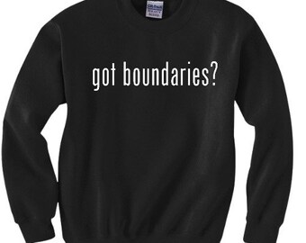 Got Boundaries- Cuello redondo personalizado