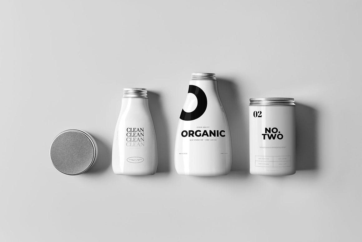 50 Modern & Minimal Label Templates 50 Minimalis Template Etsy