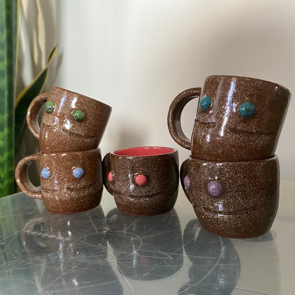 Mini Espresso Dark Brown Top Surgery Mugs - Various Colors Available!