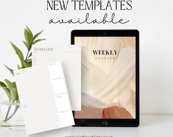 Planner settimanale, diario della gratitudine, lista delle cose da fare (download digitale)