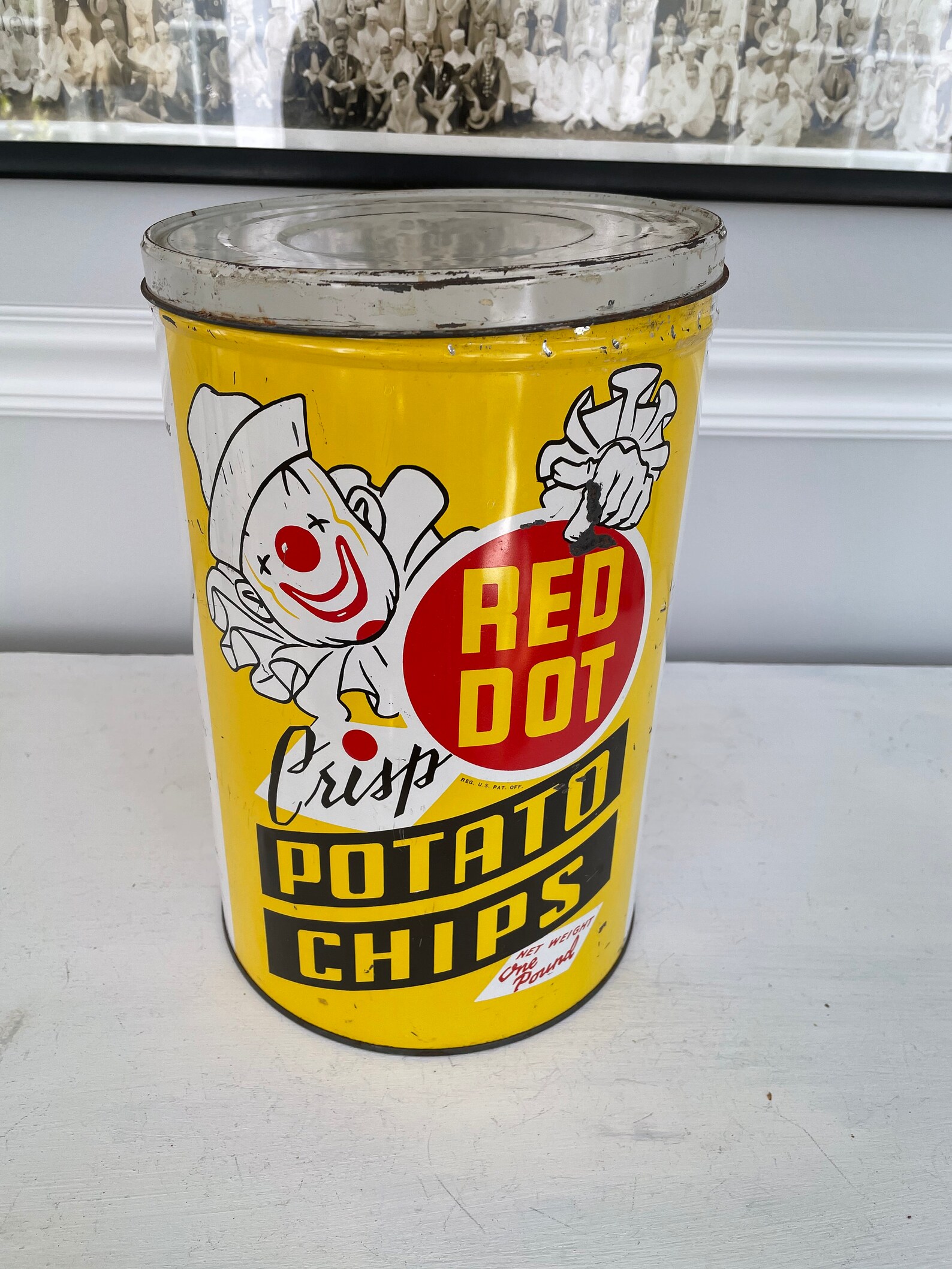 red dot potato chips