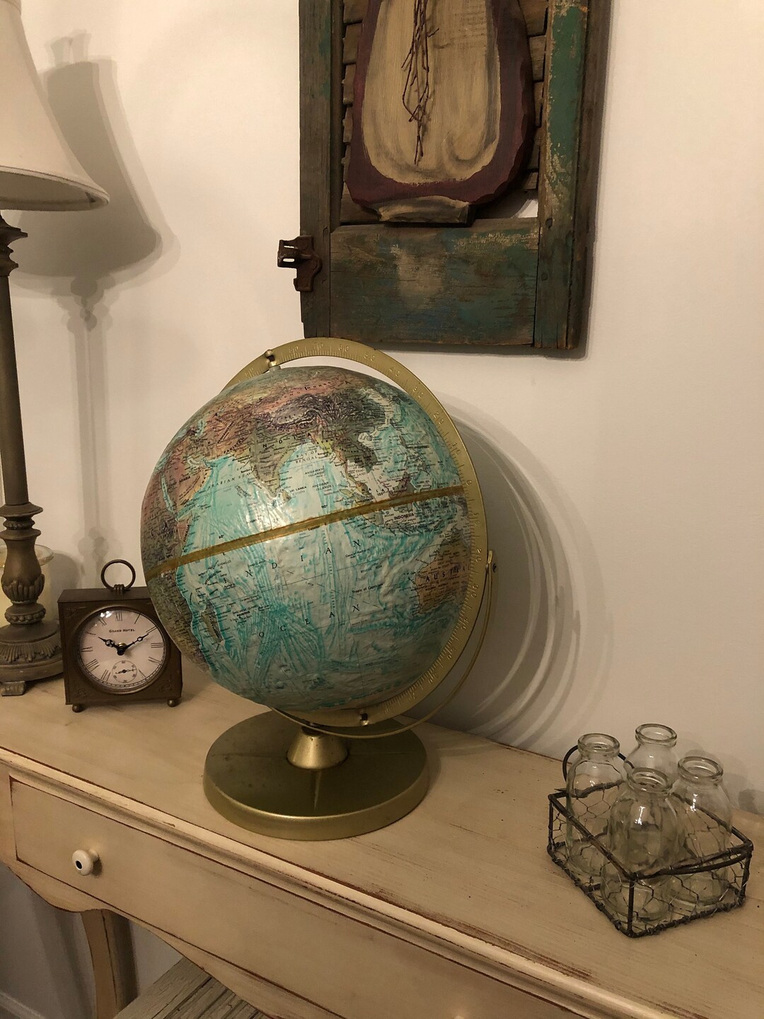 Vintage Replogle World Ocean Series Globe (12 Inch Diameter) - Etsy
