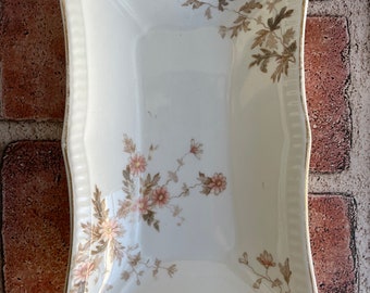 Vintage Porcelain Butter Dish (John Maddock & Sons)