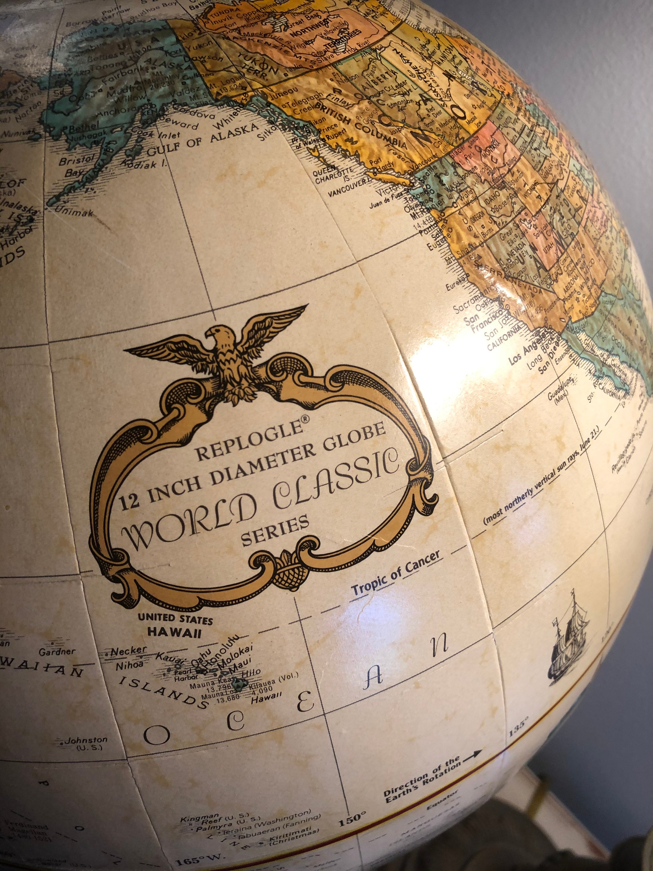 【2025年製 新品】 Classic World Replogle Vintage Series Inch (12 Globe ミュージック