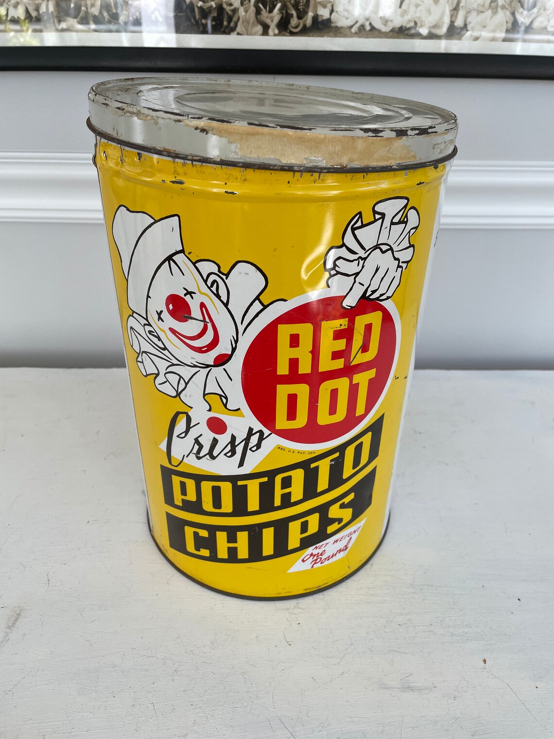 red dot potato chips