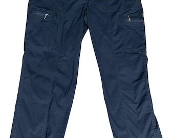 Pantaloni casual corti da donna Chico's blu, taglia 00