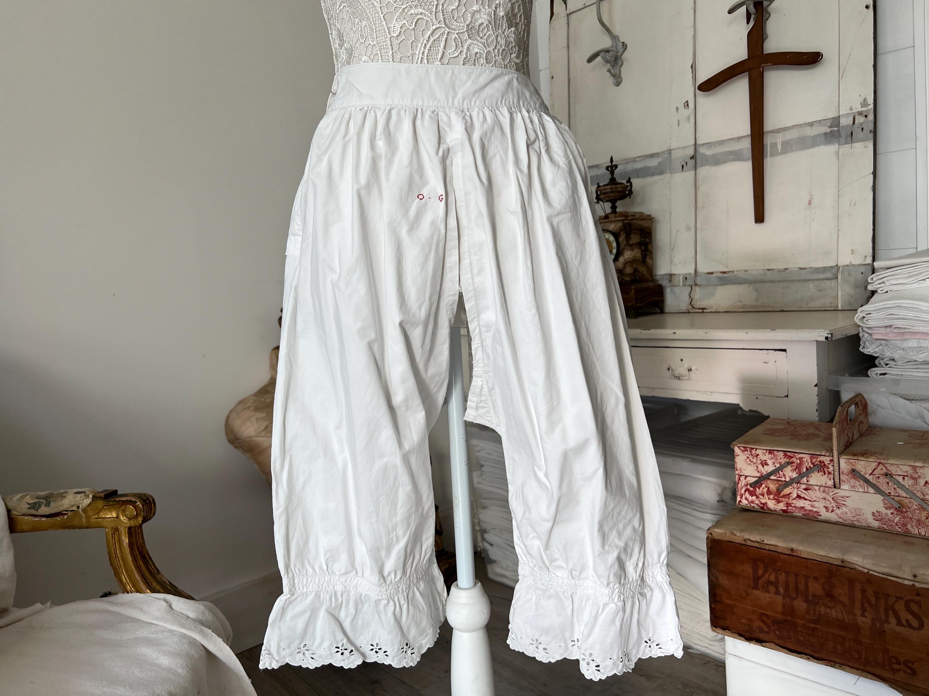 French Antique Bloomers - Etsy