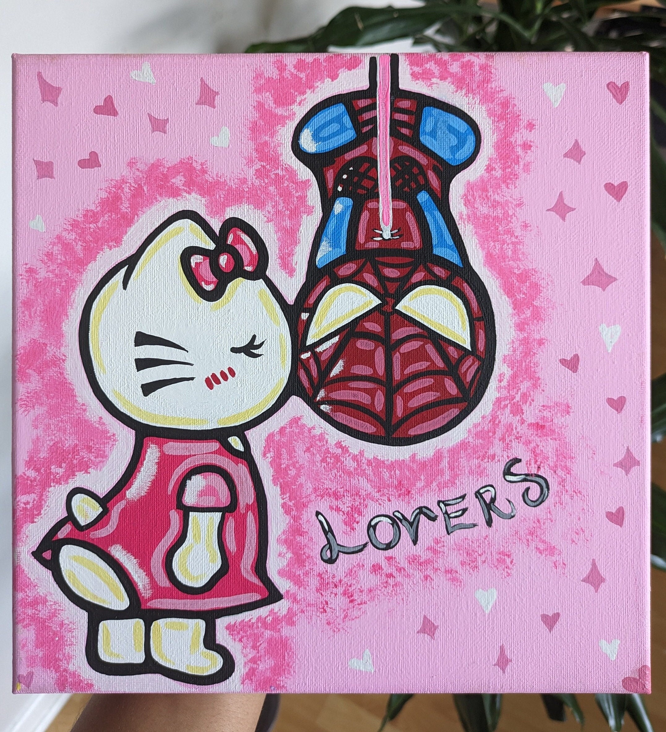 Hello Kitty X Spider Man FRIENDS TO LOVER'S - Etsy