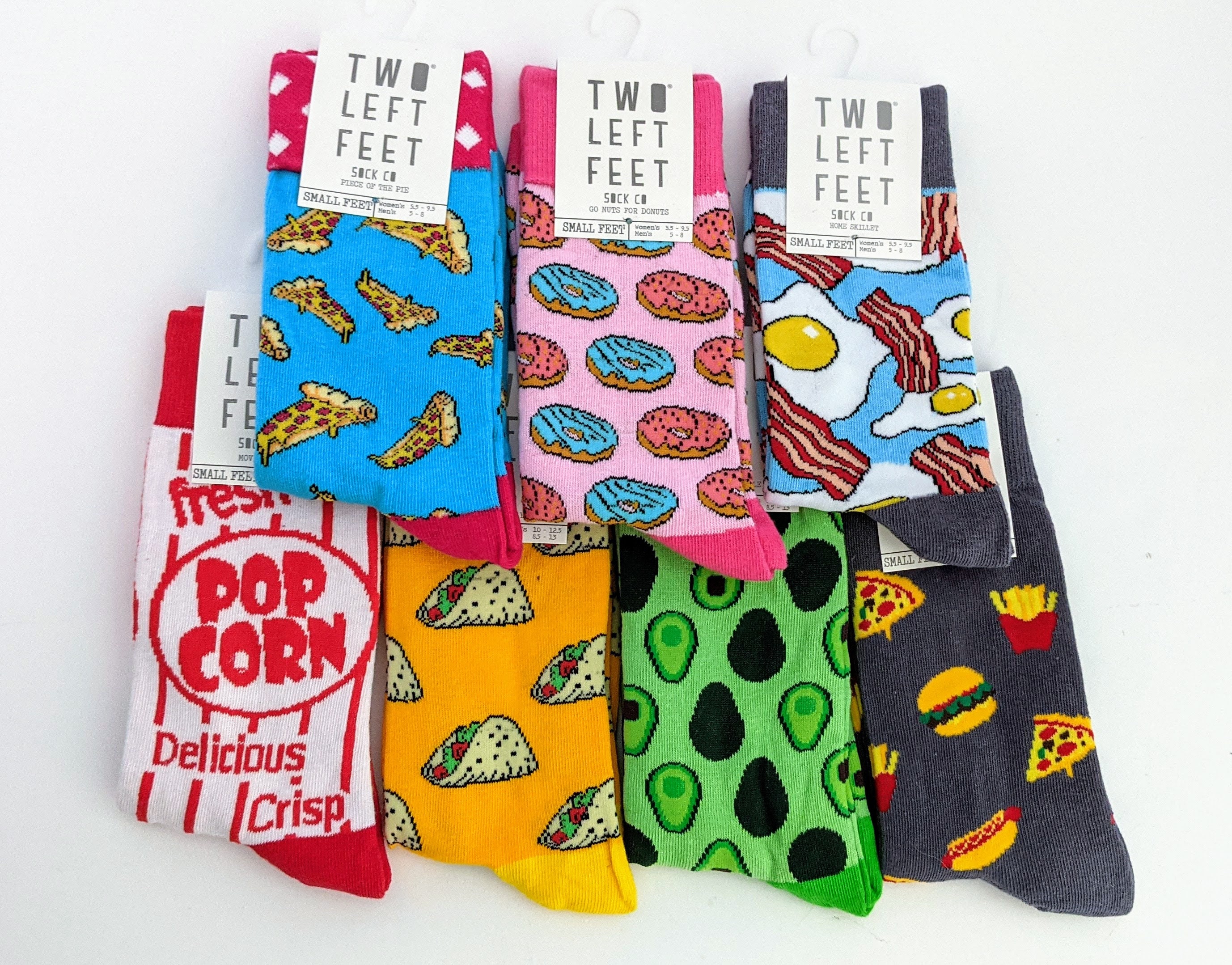 Food Unisex Socks for Adults / Small FeetWomen's 5.59.5 Etsy