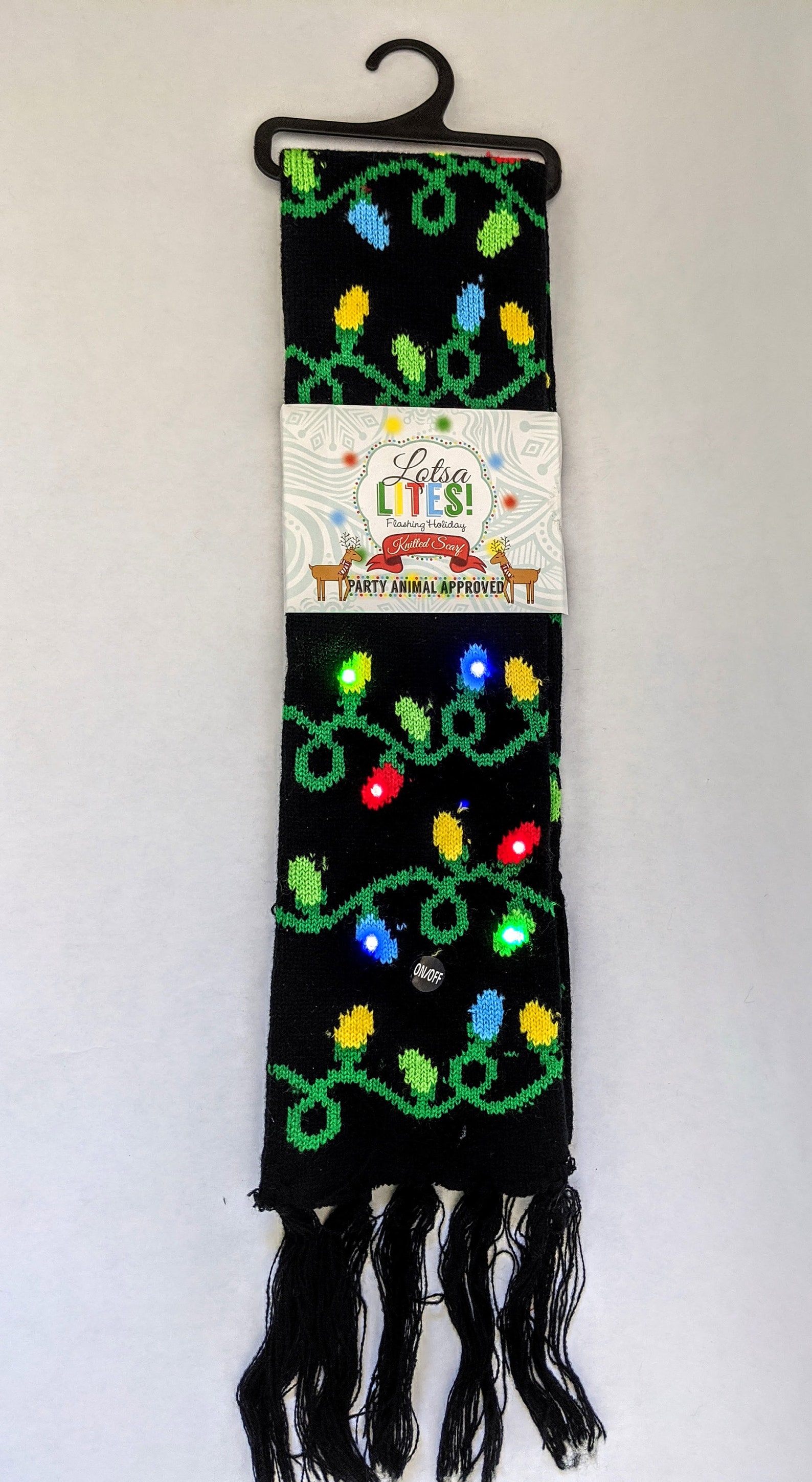 Light Up Christmas Scarves Etsy