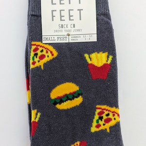 Food Unisex Socks for Adults / Small Feetwomen's 5.5-9.5, Men's 5-8 and ...