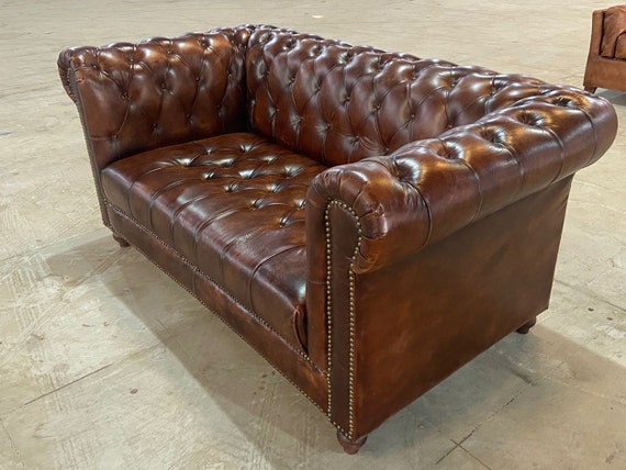 Winchester Leather Chesterfield Sofa Winchester Leather Chesterfield Sofa, Quality Leather Chesterfield Sofas Taoyuan City