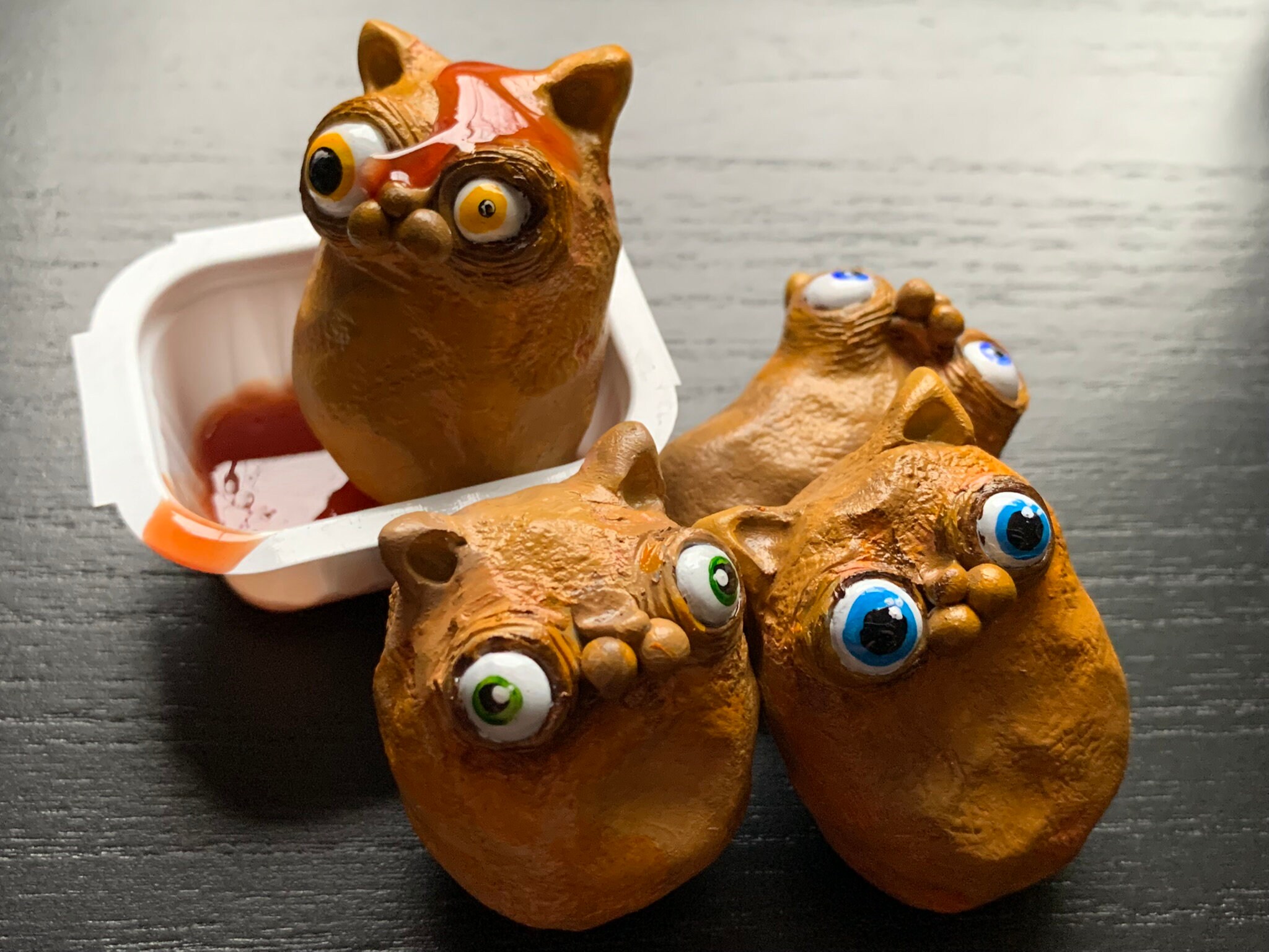 Pretend Cat Food - Custom Design Accessory (Plastic Toy) –